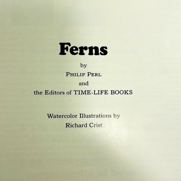 Ferns Time Life Encyclopedia of Gardening u 1977 How to Grow Ferns Hardcover - Picture 3 of 8
